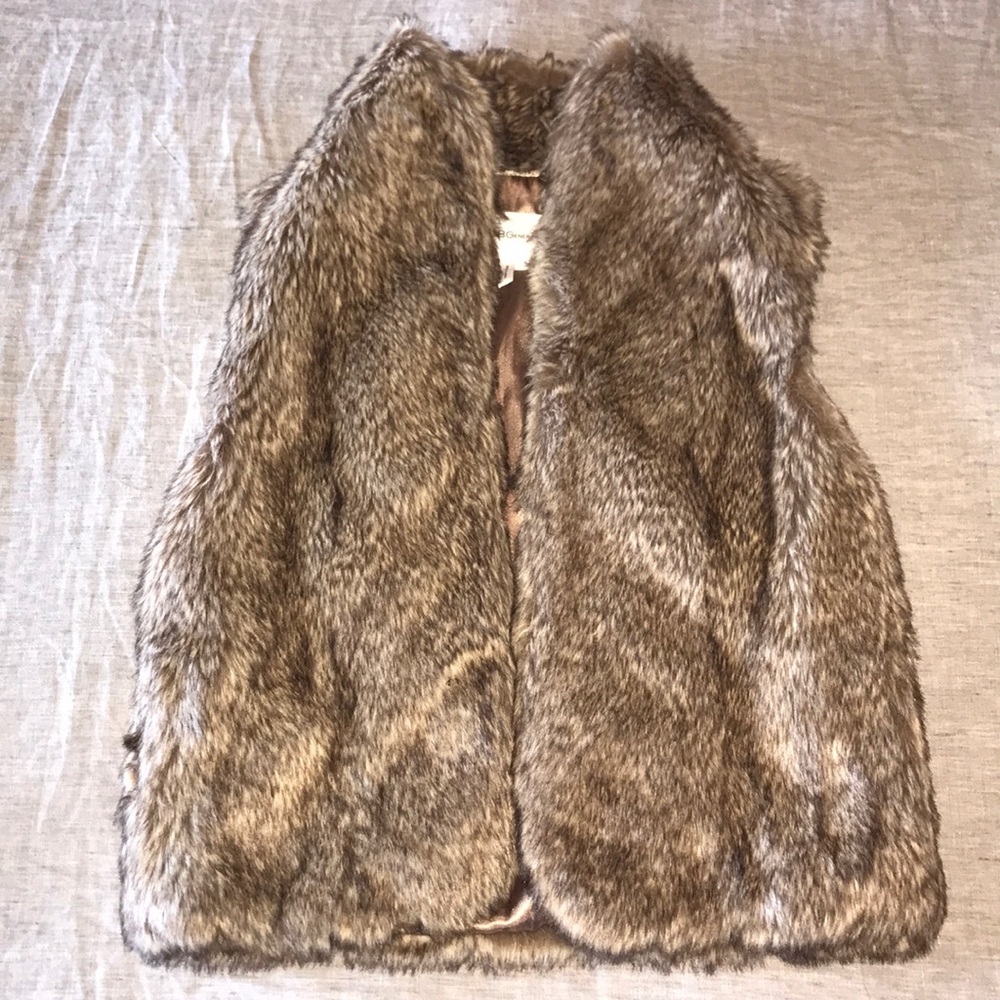 BCBGeneration Faux Fur Vest
